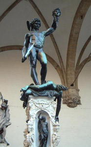 Perseus, Loggia dei Lanzi, Florence
